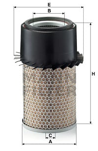Ilmansuodatin MANN-FILTER C 16 210