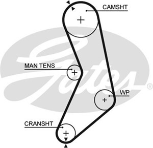 Hammashihna, NISSAN MICRA I, 1201568, 13028-24B00, 13028-24B10, 13028-24B26, 2S6J1A049AA, 2S6J-1A049-AA
