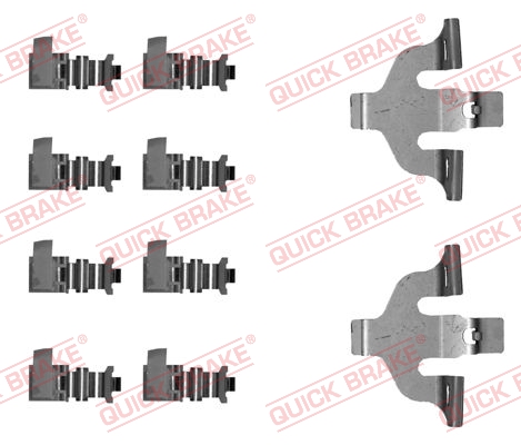 Tarvikesarja, jarrupala QUICK BRAKE 109-0066