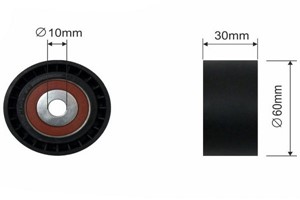 Ohjainrulla, hammashihna, CITROËN,FIAT,FORD,MAZDA,MINI,PEUGEOT,SUZUKI,TOYOTA,VOLVO, 083048, 083049, 11317805961, 1145955, 12823-73J00, 1