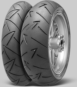 Continental ContiRoadAttack 2 ( 110/70 ZR17 TL 54W M/C, etupyörä )