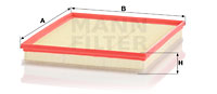 Ilmansuodatin MANN-FILTER C 34 005/1