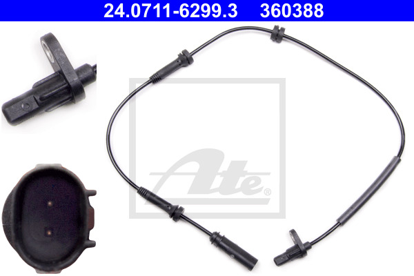 ABS-anturi ATE 24.0711-6299.3