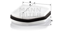 Raitisilmasuodatin MANN-FILTER CU 2897
