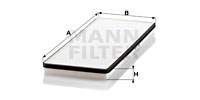 Raitisilmasuodatin MANN-FILTER CU 4228