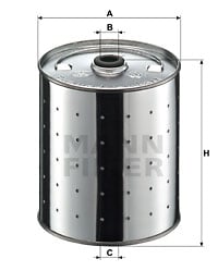 Öljynsuodatin MANN-FILTER PF 1155 k