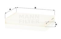 Raitisilmasuodatin MANN-FILTER CU 21 009