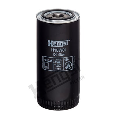 Öljynsuodatin HENGST FILTER H18W01