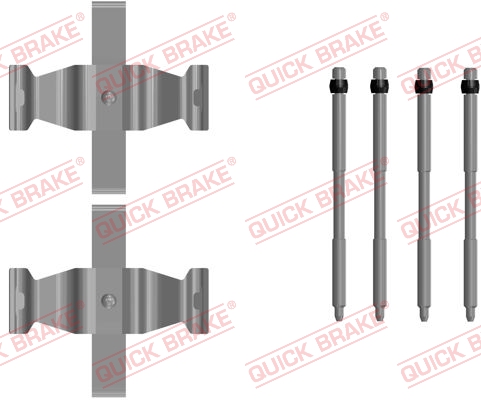Tarvikesarja, jarrupala QUICK BRAKE 109-0107